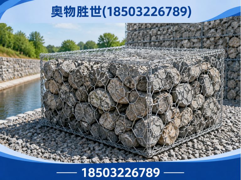 烟台镀锌石笼网展示图